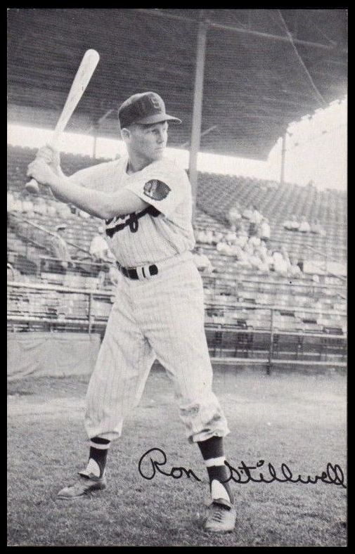 64JM 1964 Jeffrey Morey Baseball Postcard Ron Stillwell